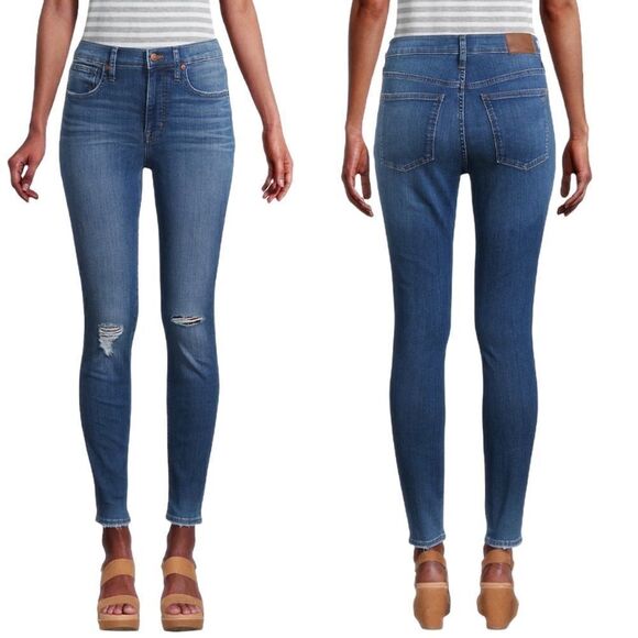 MADEWELL High-Rise Skinny Jeans! - Picture 1 of 7